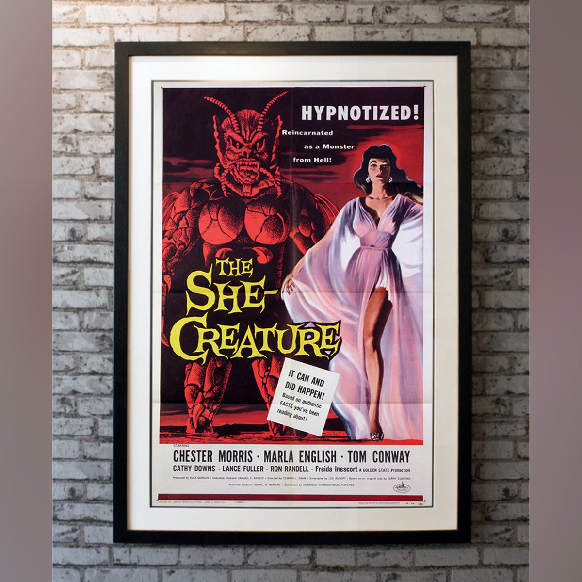 Original Movie Poster of She-creature, The (1956)