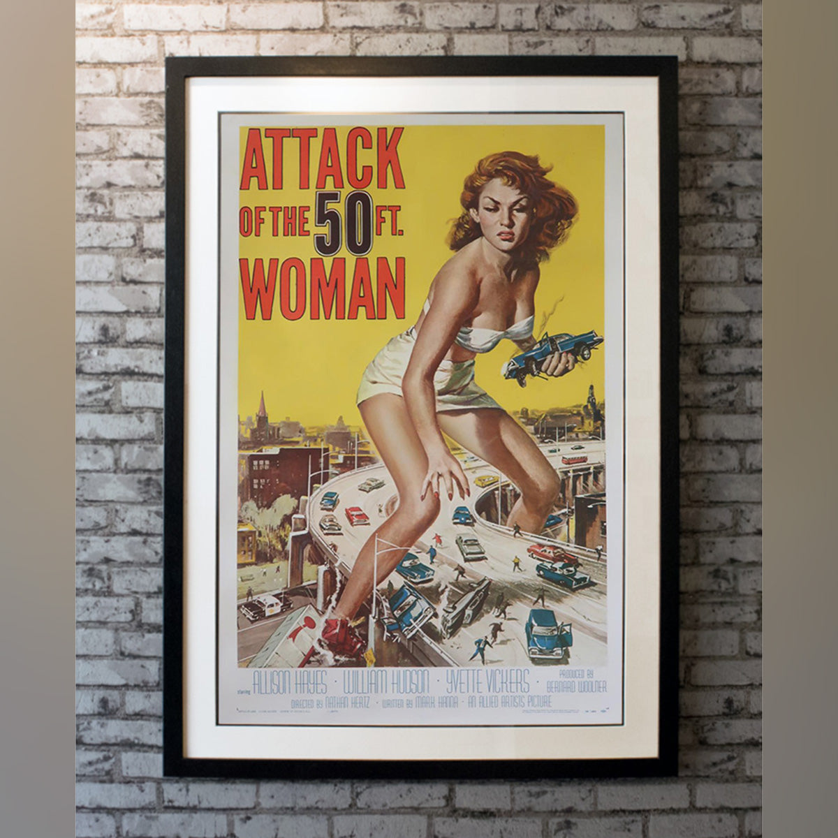 Original Movie Poster of Attack Of The 50 Ft. Woman (1958)