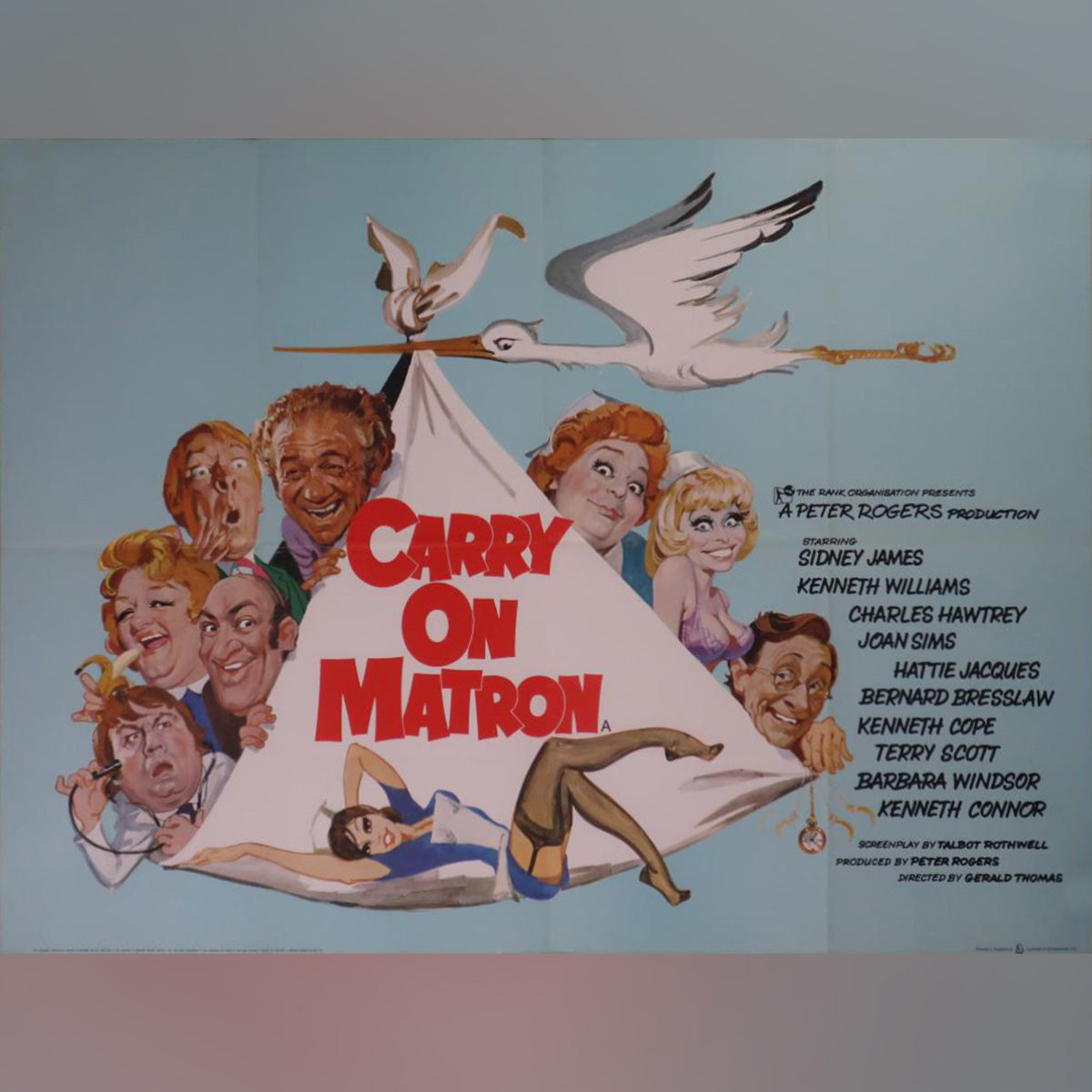 Original Movie Poster of Carry On Matron (1972)