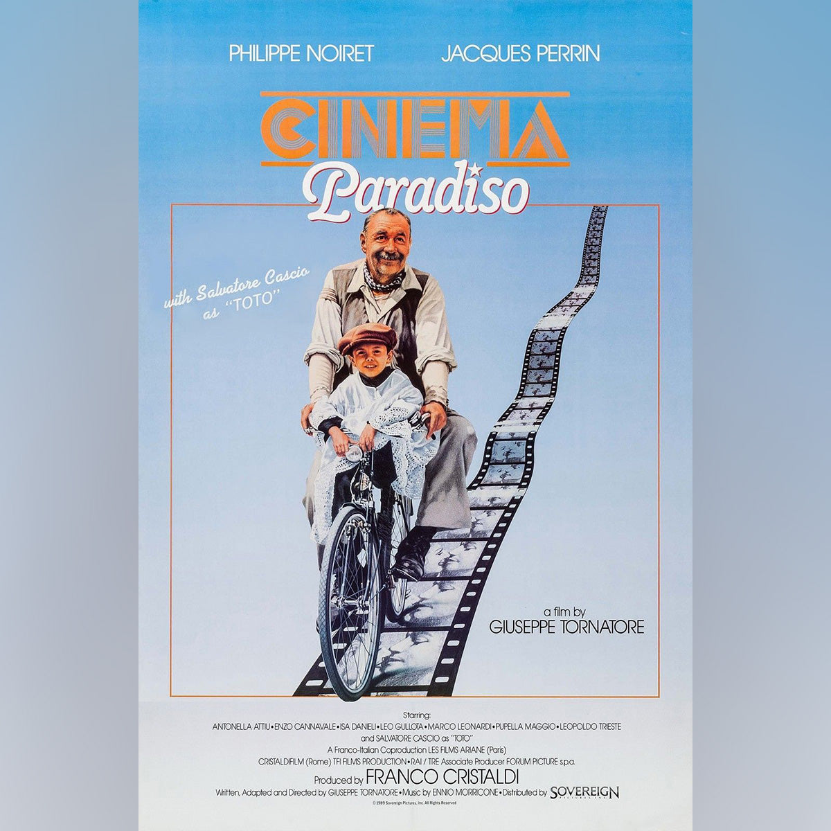 Original Movie Poster of Cinema Paradiso (1998)