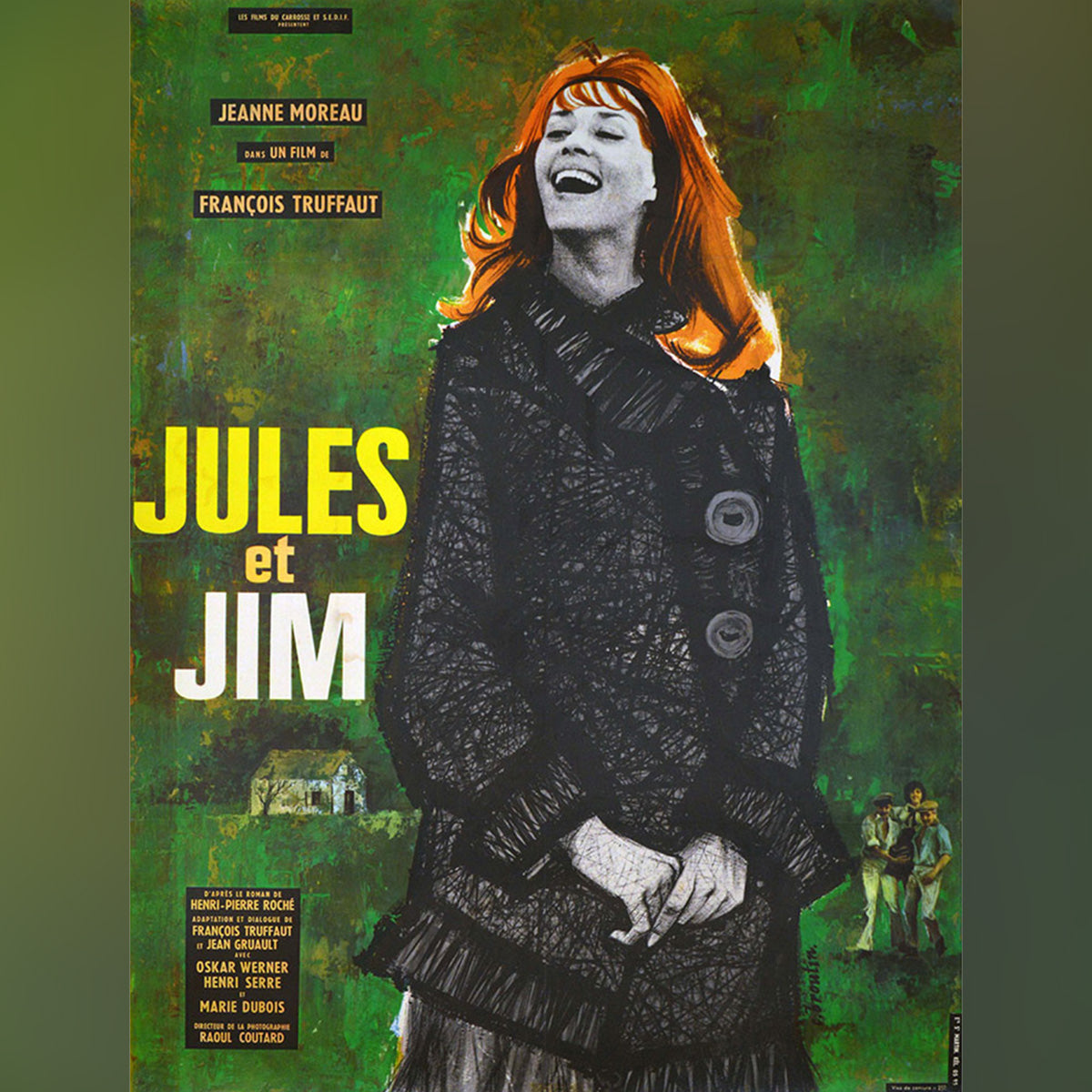 Original Movie Poster of Jules Et Jim (1962)