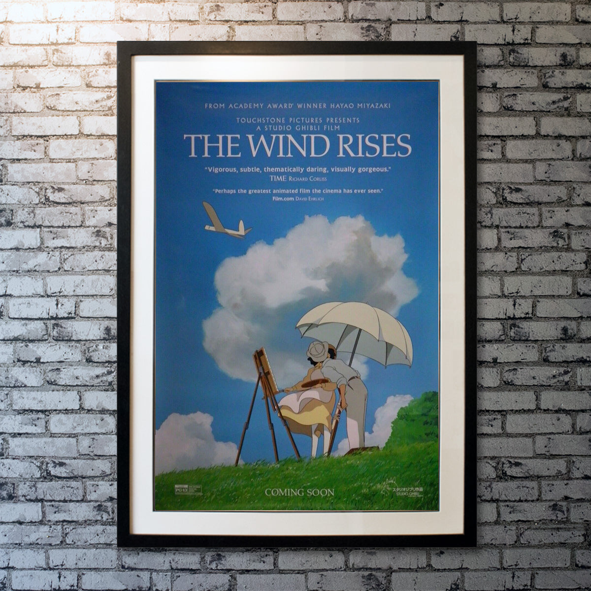 Original Movie Poster of The Wind Rises (2014)