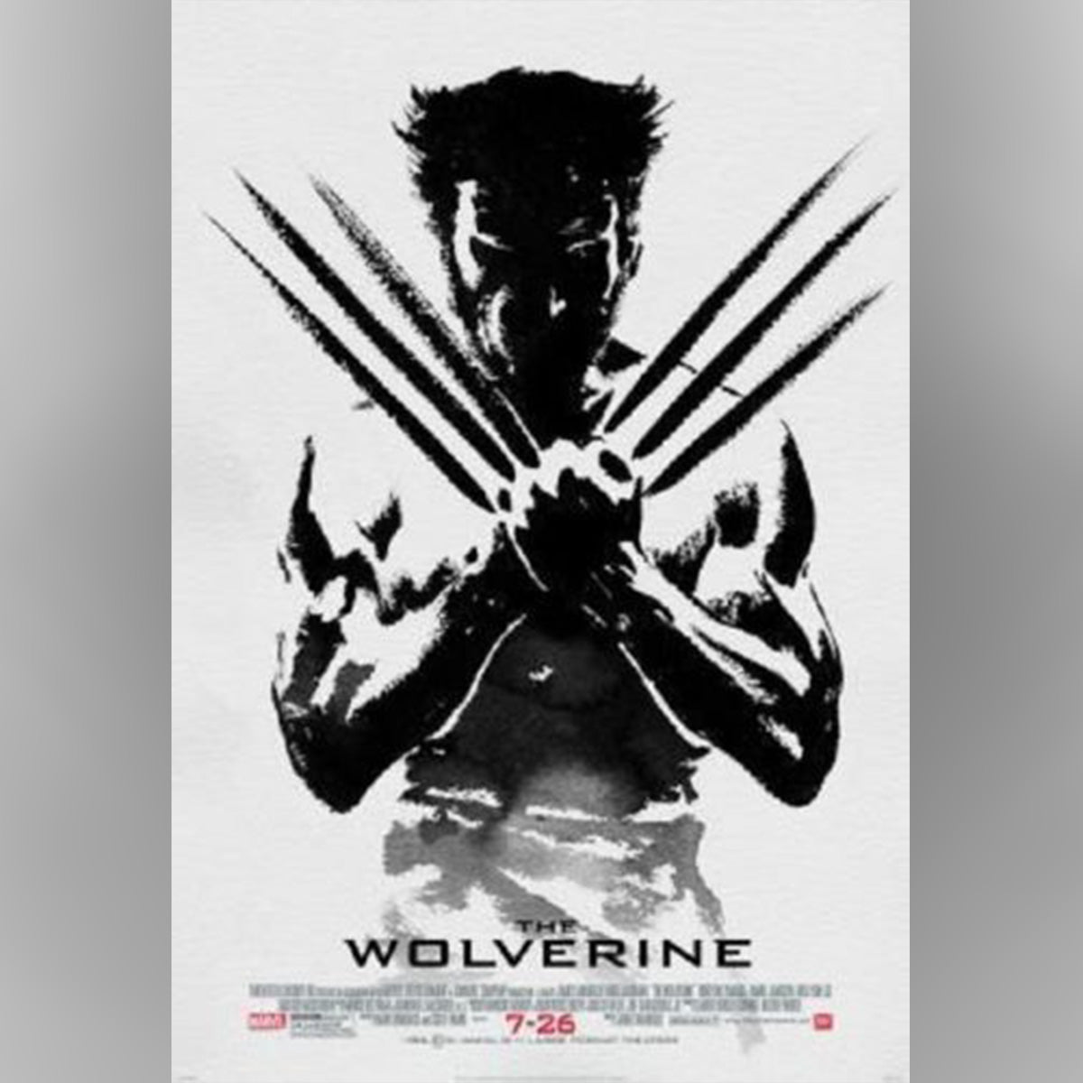 Original Movie Poster of The Wolverine (2013)