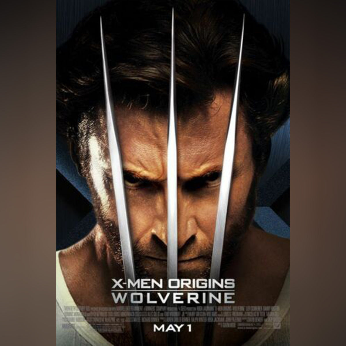 Original Movie Poster of X-men Origins: Wolverine (2009)