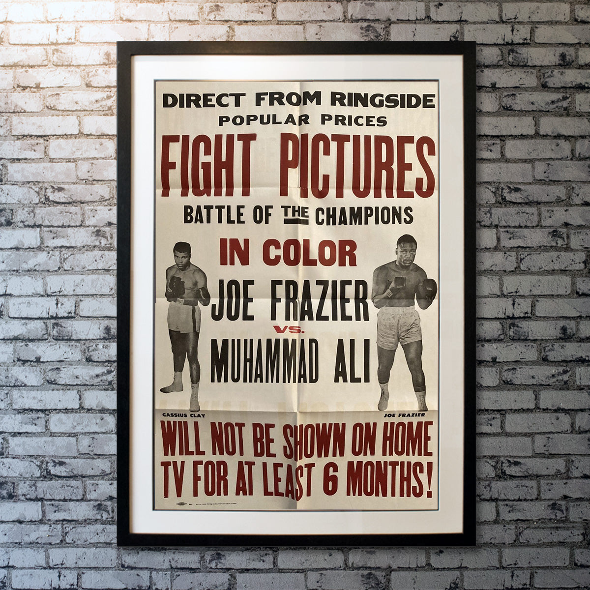 Joe Frazier Vs. Muhammad Ali (1971)