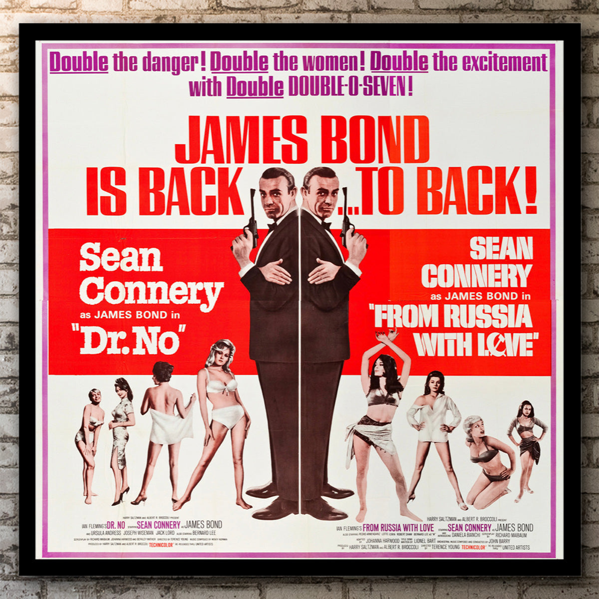 Dr. No & From Russia With Love (1965R) *DOUBLE-FEATURE*