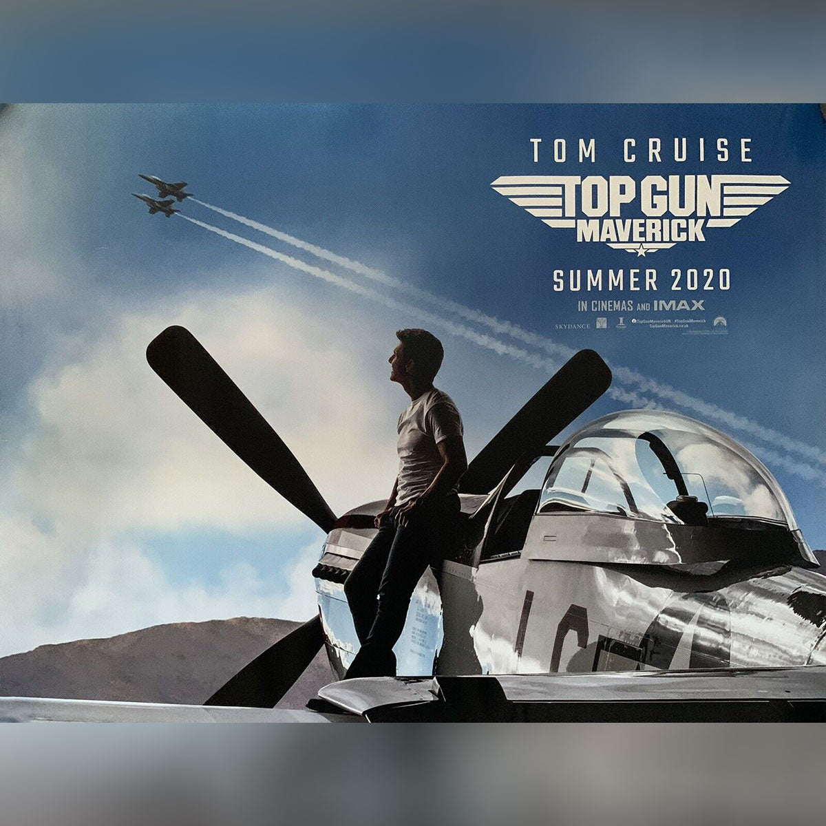Poster of the movie Top Gun Maverick 2020 - Fineartsfrance