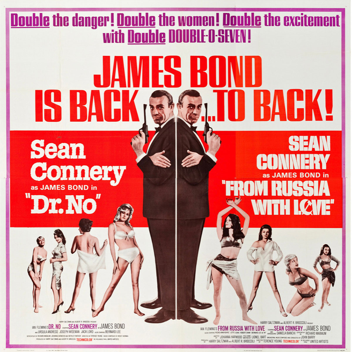 Dr. No & From Russia With Love (1965R) *DOUBLE-FEATURE*