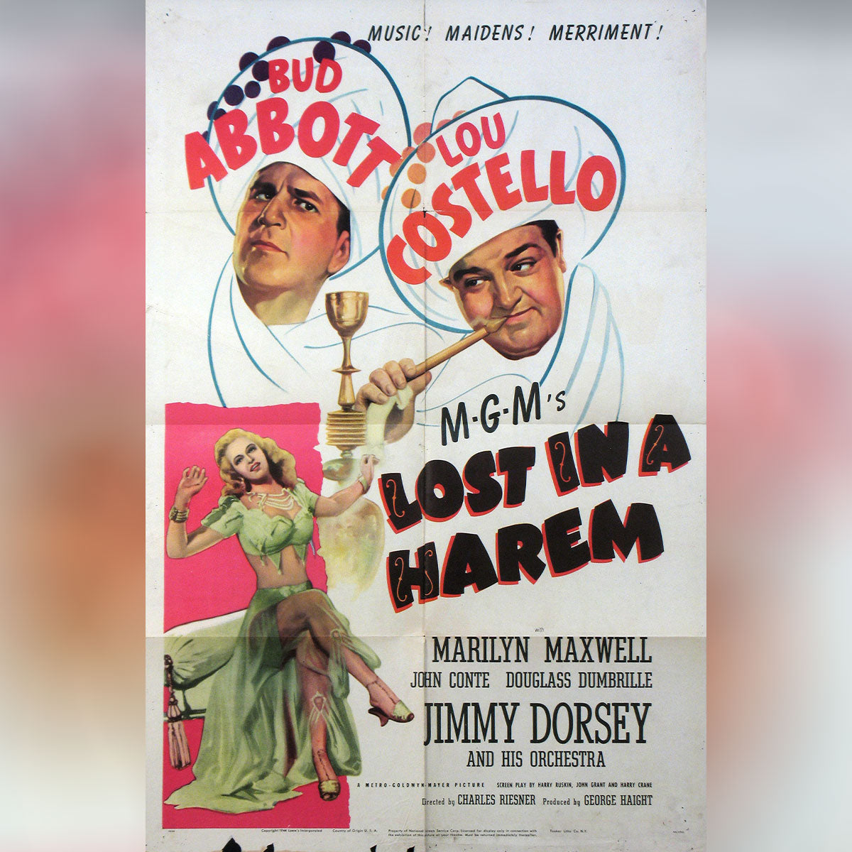 Lost In A Harem (1944)