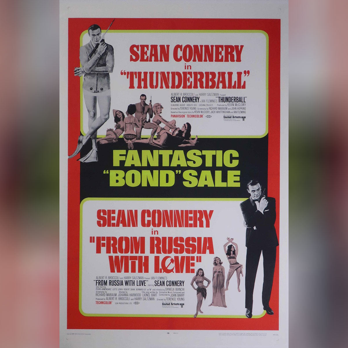 Thunderball / From Russia With Love (1968R) *DOUBLE BILL*