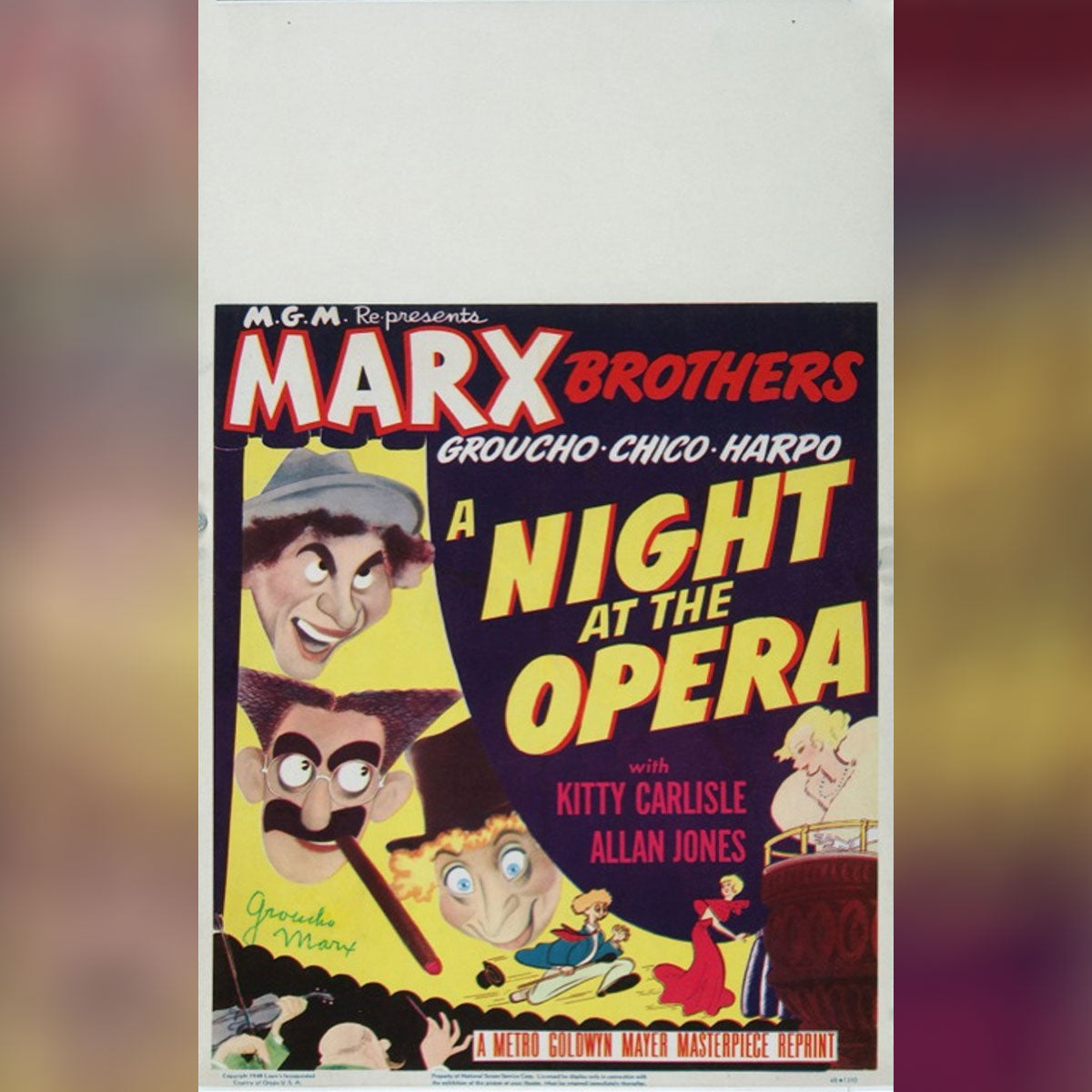 A Night At The Opera (1948R) *SIGNED*