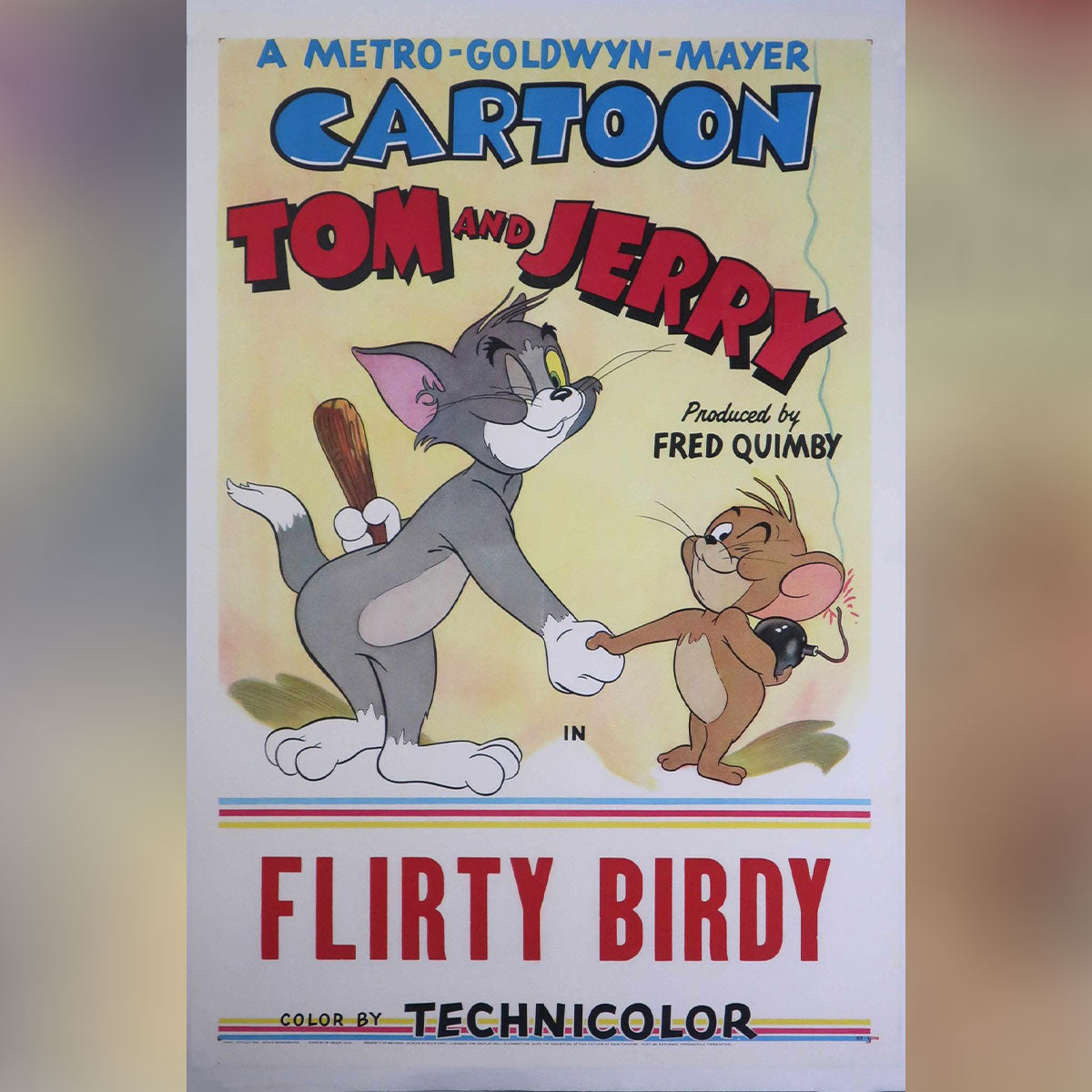 Tom And Jerry In Flirty Birdy (1950s)