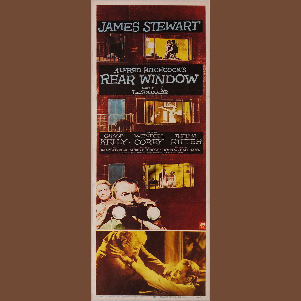 Retro Poster Rear Window Rear Window (1954) | Original Movie Poster | Vintage Film Poster – At ...