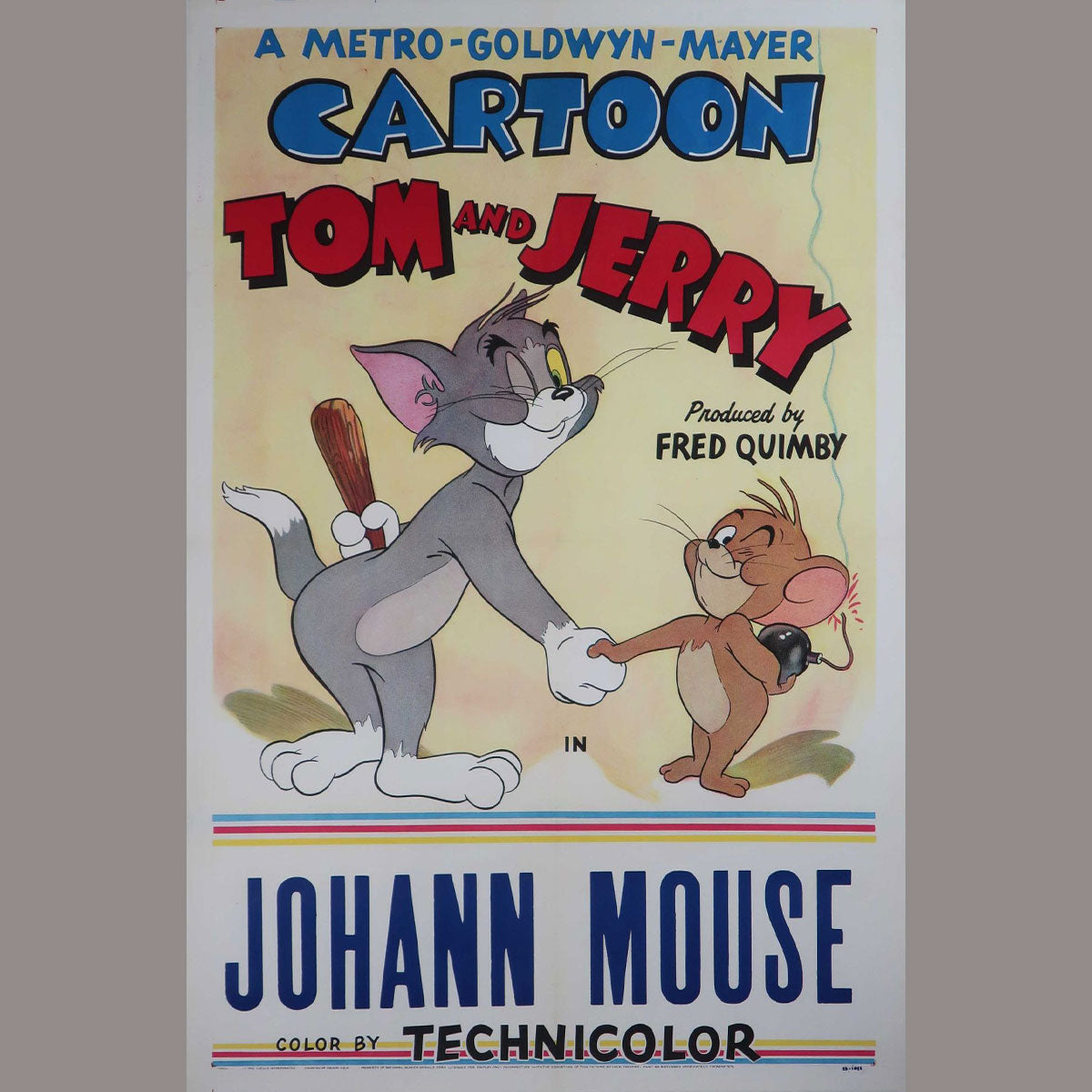 Tom And Jerry In Johann Mouse (1953)