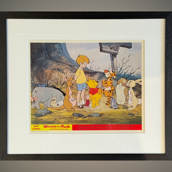 Winnie The Pooh and The Blustery Day (1968) - FRAMED
