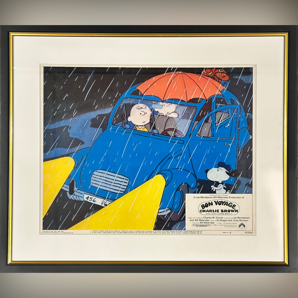 Bon Voyage Charlie Brown (1980) - FRAMED