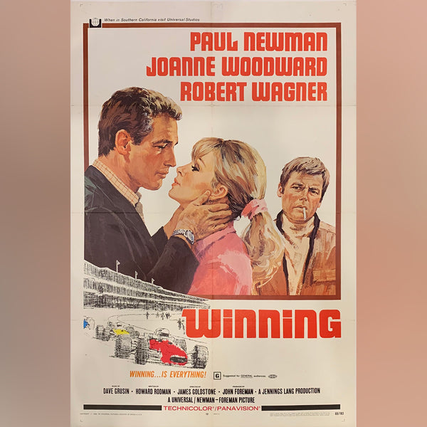 Original Movie Poster of Winning (1969)