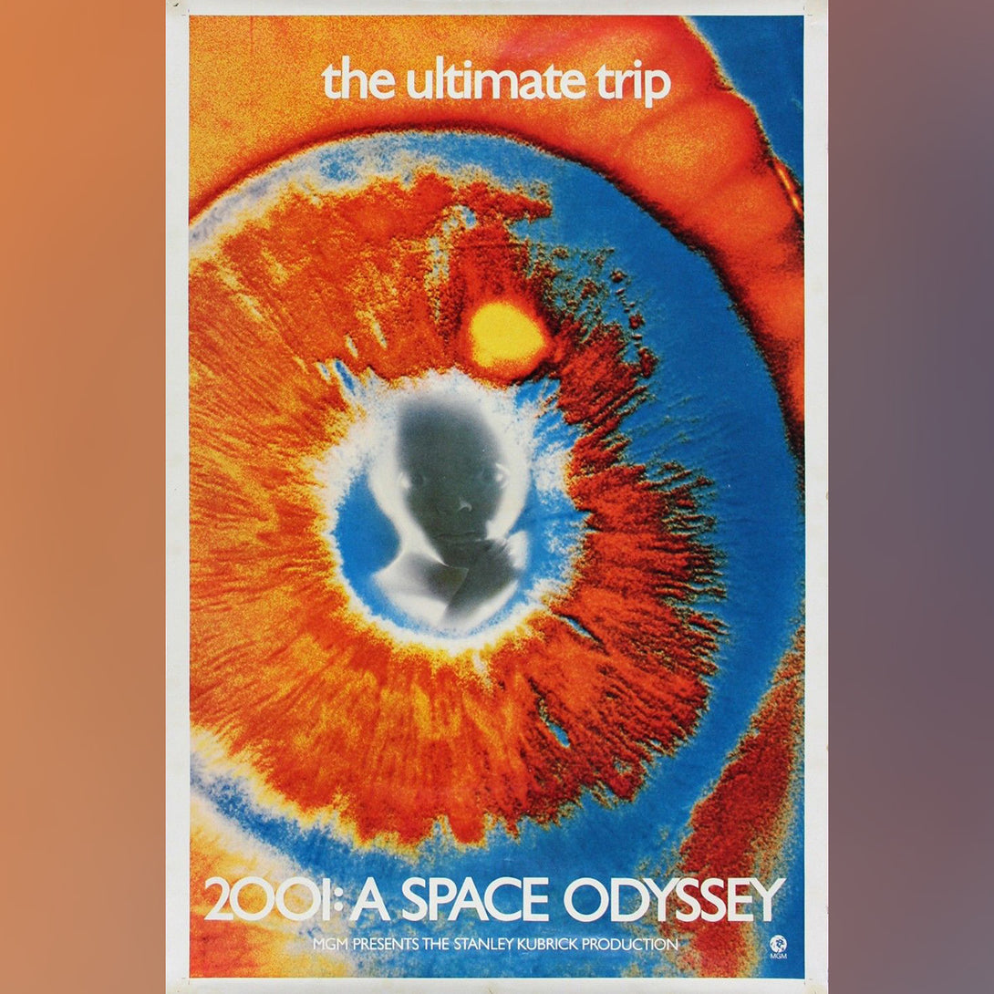 Original Movie Poster of 2001: A Space Odyssey (1968)