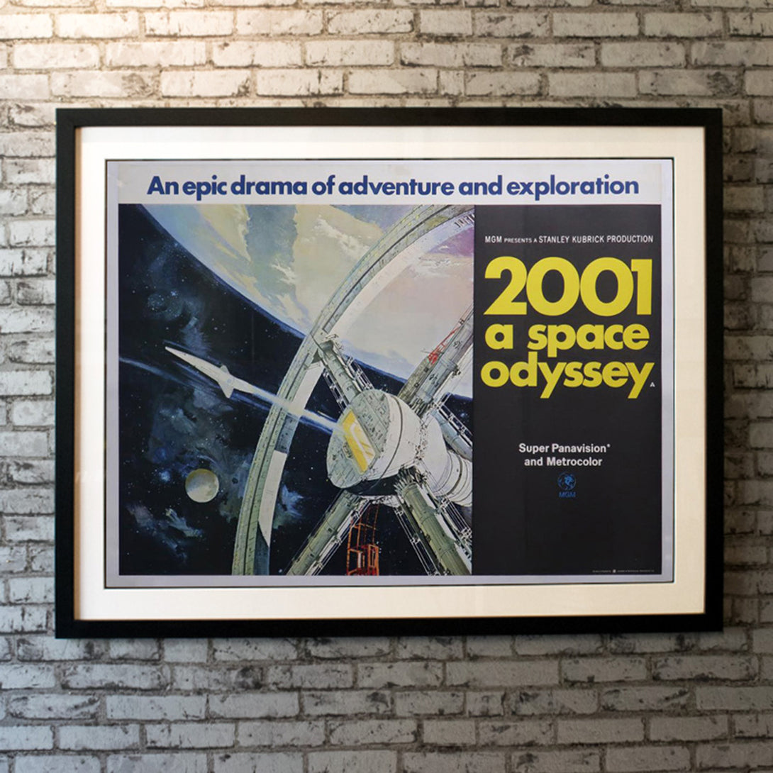 Original Movie Poster of 2001: A Space Odyssey (1968)