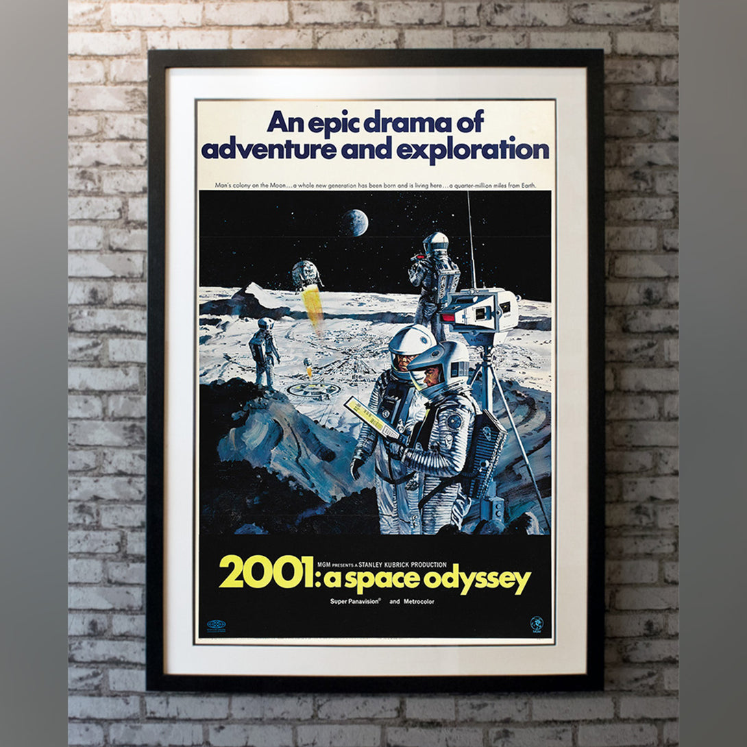 Original Movie Poster of 2001: A Space Odyssey (1968)