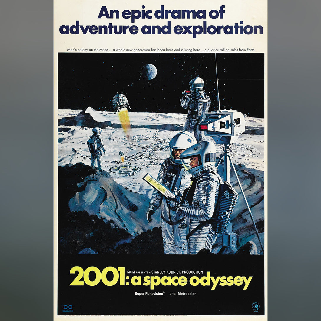 Original Movie Poster of 2001: A Space Odyssey (1968)