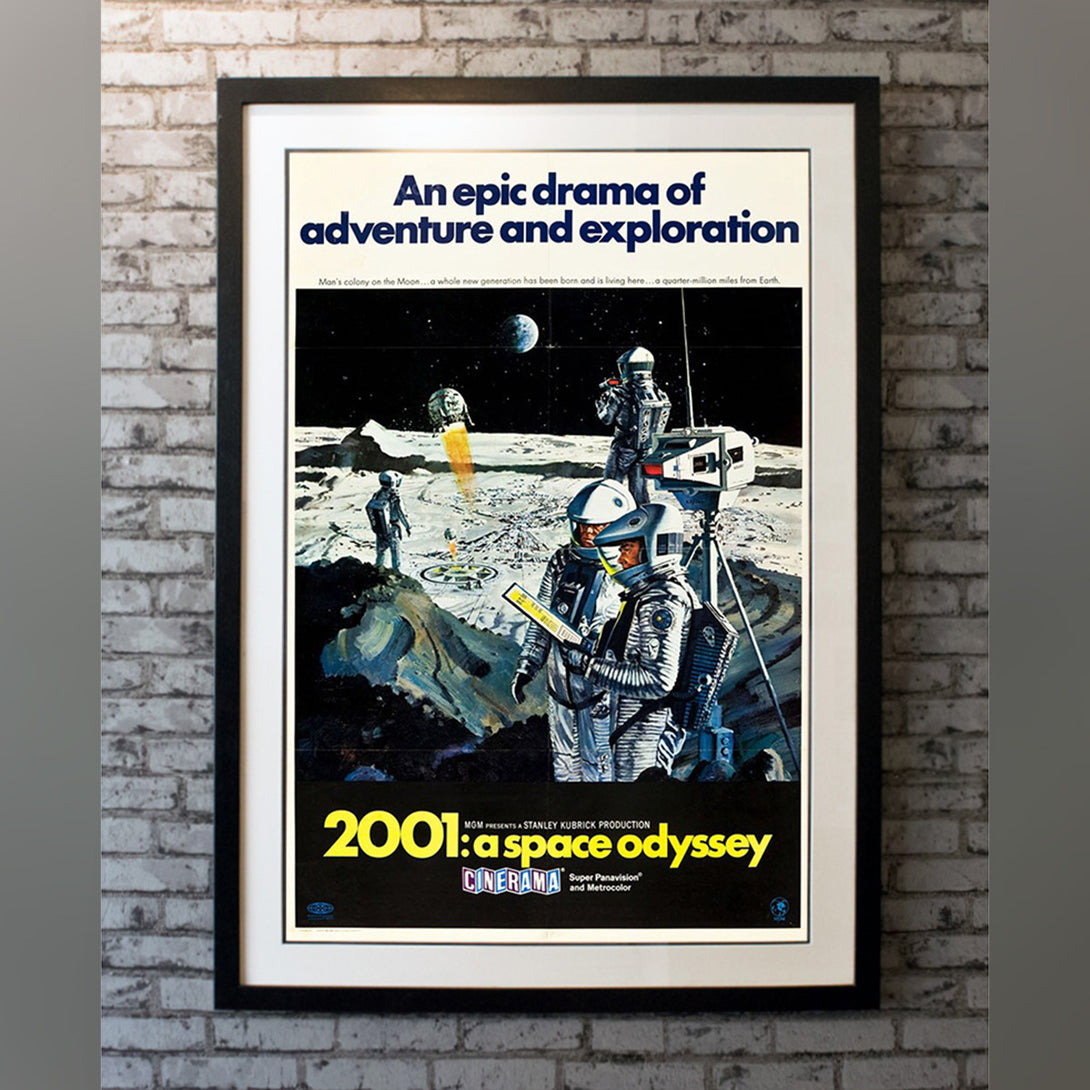 Original Movie Poster of 2001: A Space Odyssey (1968)