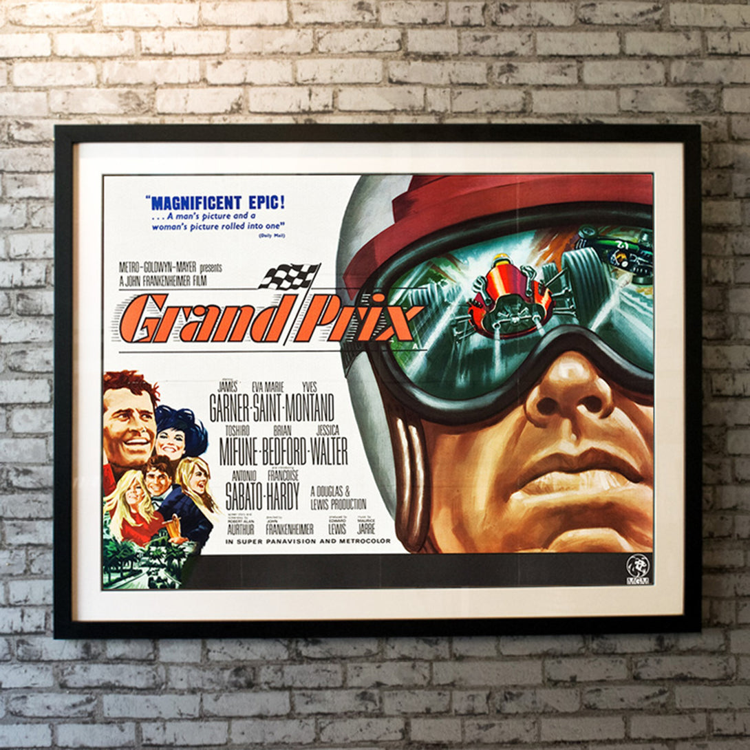 Original Movie Poster of Grand Prix (1966)