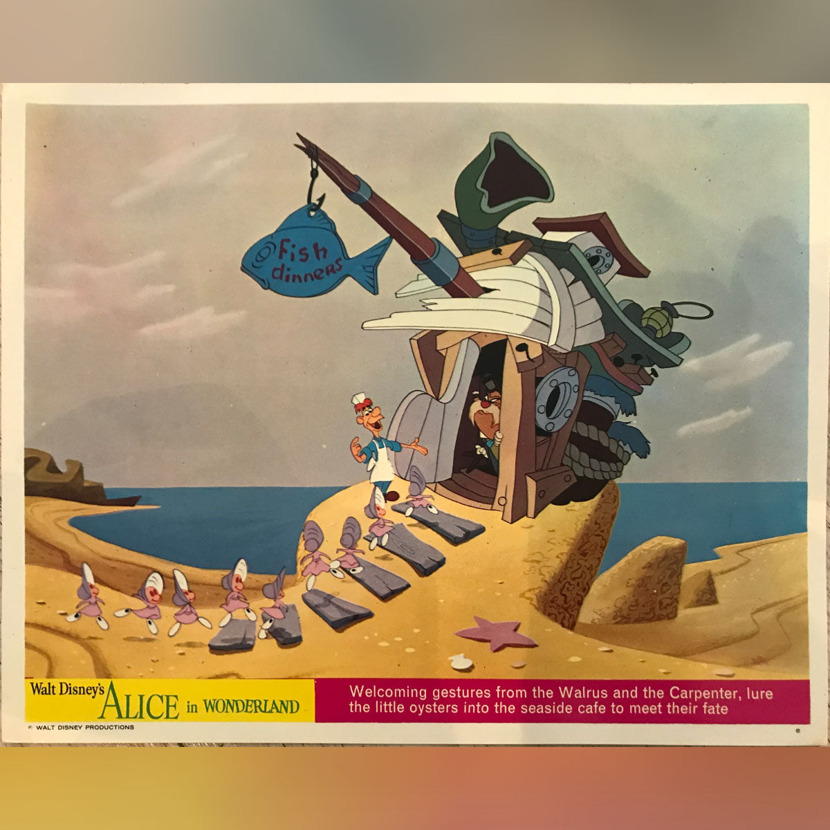 Alice In Wonderland 1960 s 70 s RR Original Movie Poster alice-in-wonderland-1960-s-70-s-rr-original-movie-poster