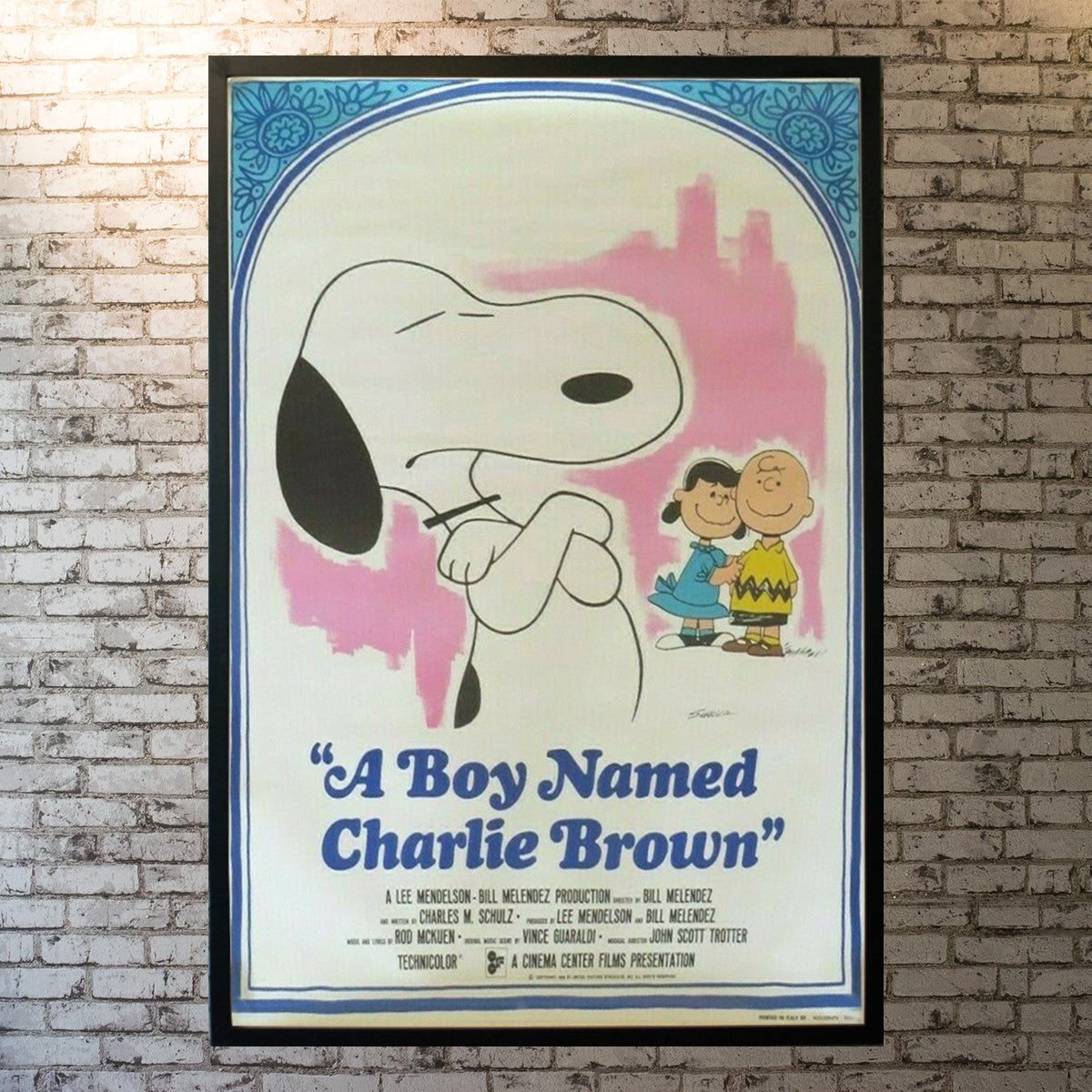 Original Movie Poster of A Boy Named Charlie Brown (1969)