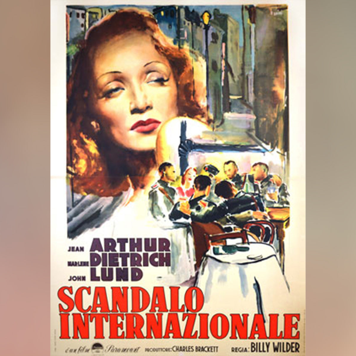 Original Movie Poster of A Foreign Affair (1948)