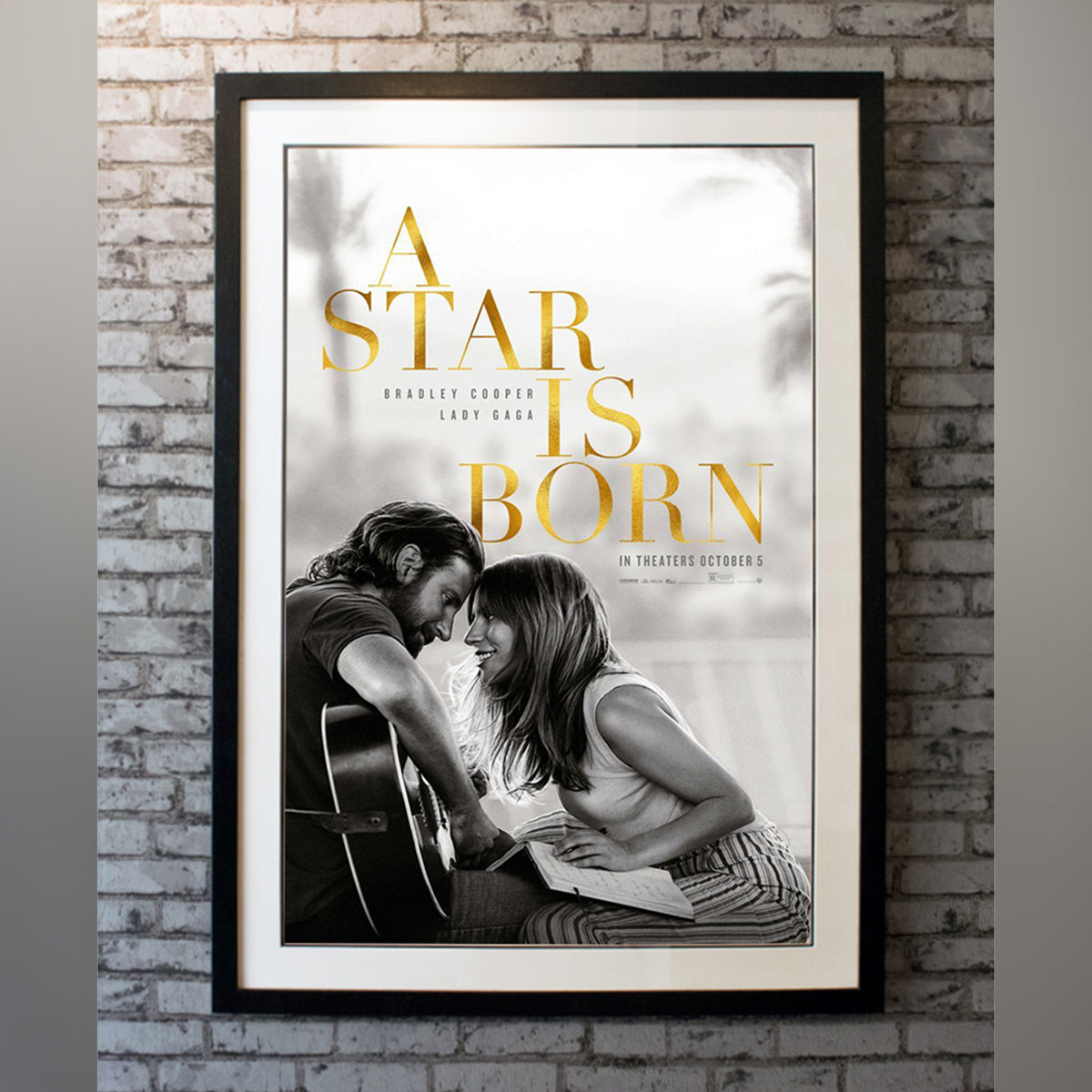 Original Movie Poster of A Star Is Born (2018)