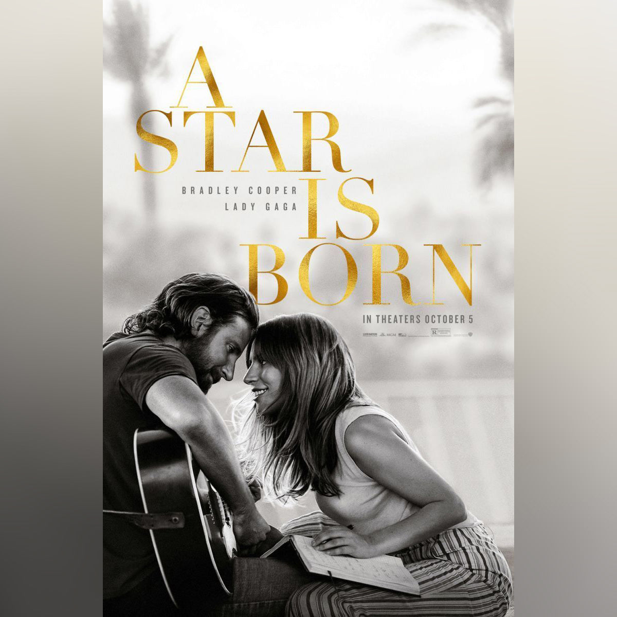 Original Movie Poster of A Star Is Born (2018)