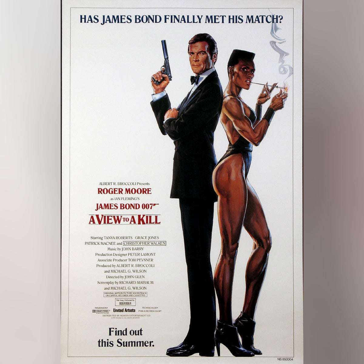 Original Movie Poster of A View To A Kill (1985)