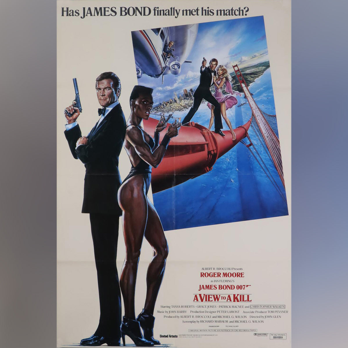 Original Movie Poster of A View To A Kill (1985)
