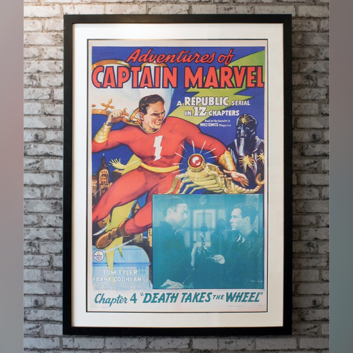 Original Movie Poster of Adventures Of Captain Marvel (1941)