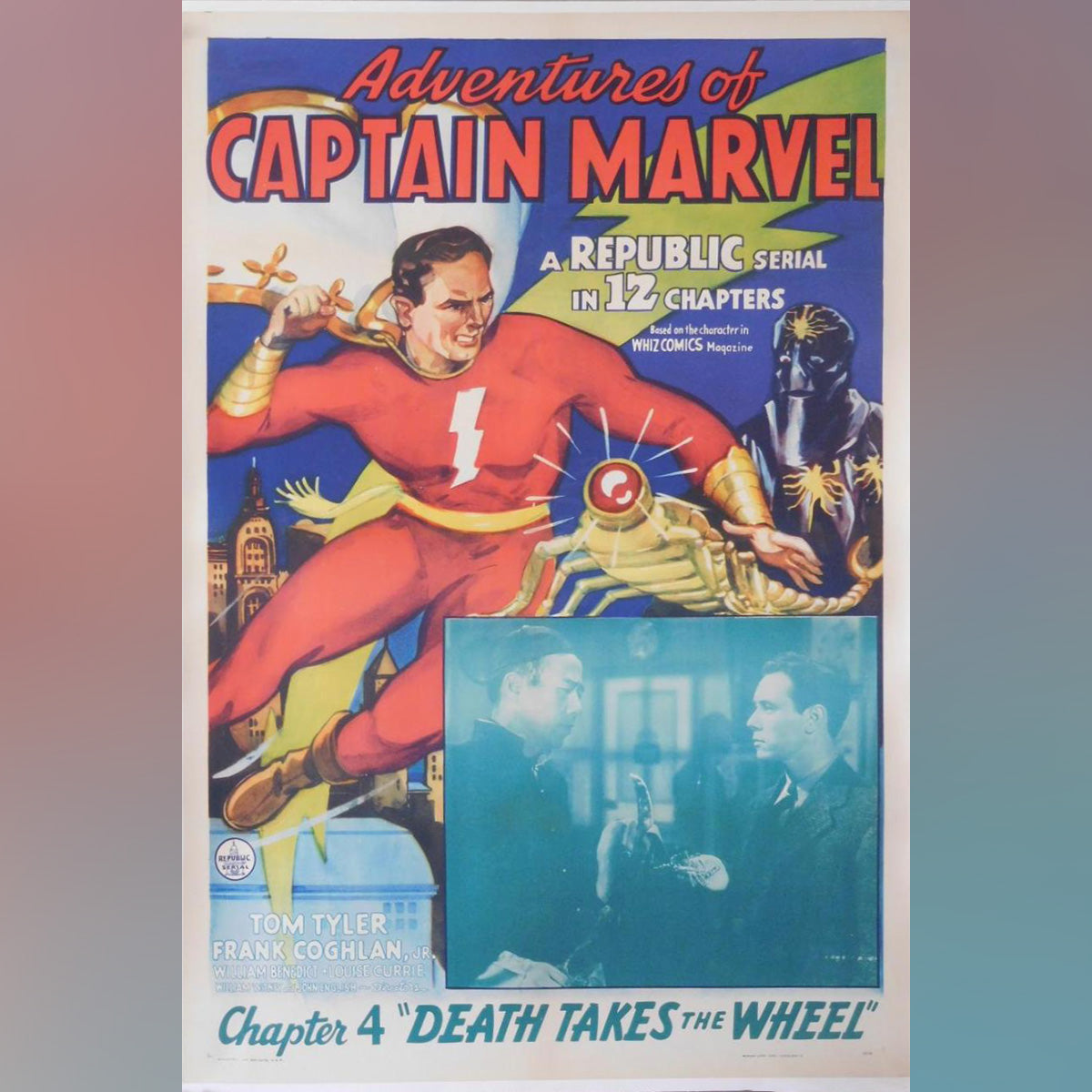 Original Movie Poster of Adventures Of Captain Marvel (1941)