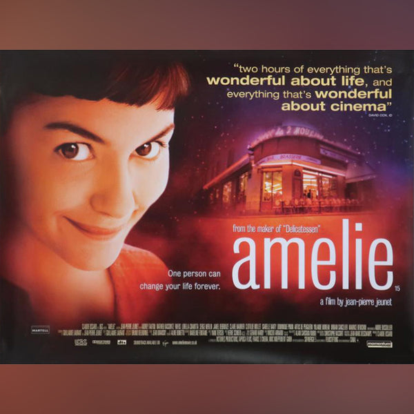 Original Movie Poster of Amélie (2001)