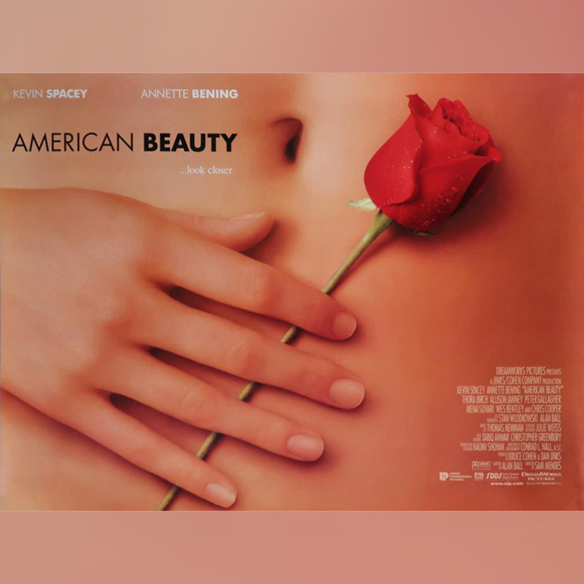 Original Movie Poster of American Beauty (1999)