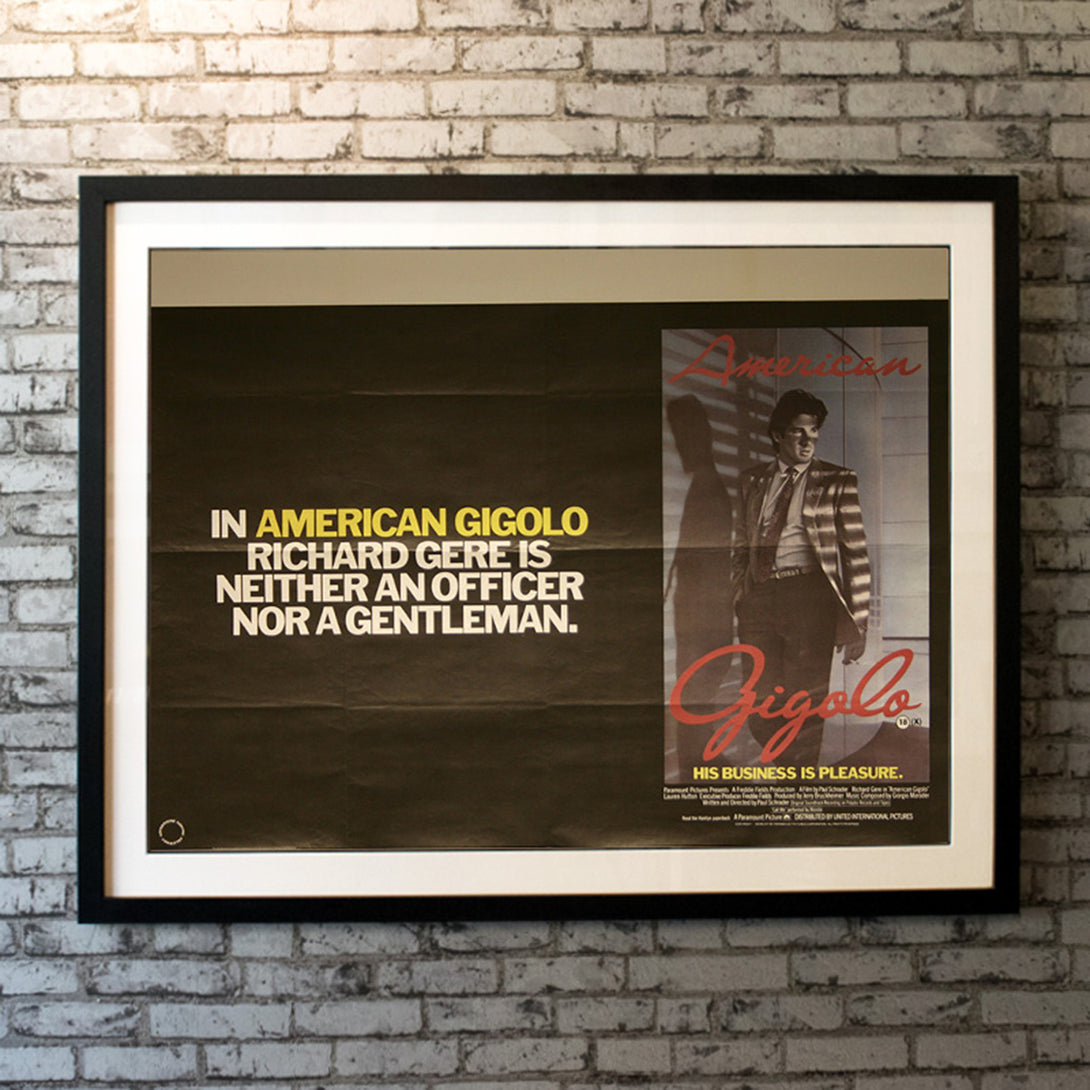 Original Movie Poster of American Gigolo (1980)