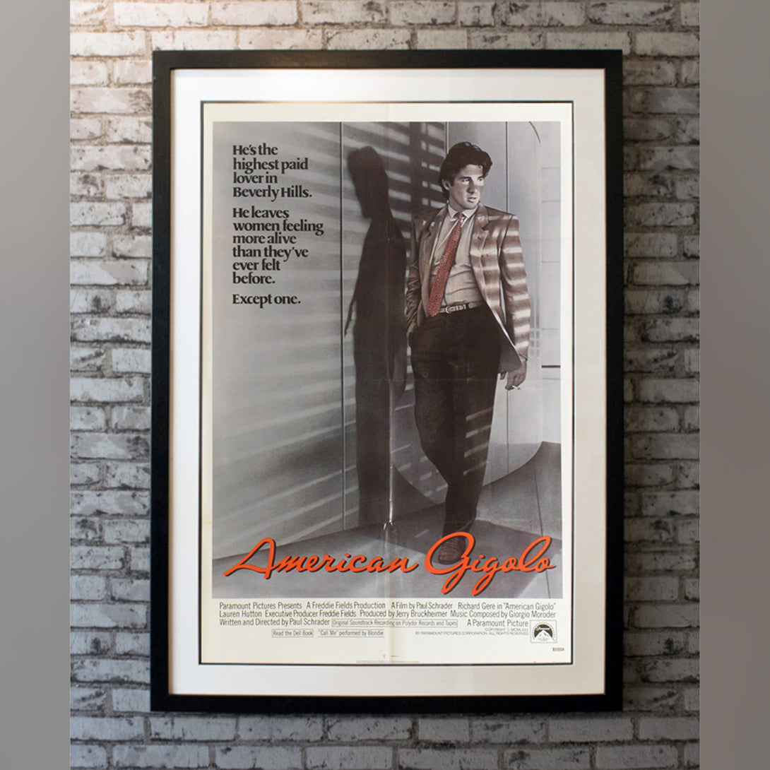 Original Movie Poster of American Gigolo (1980)