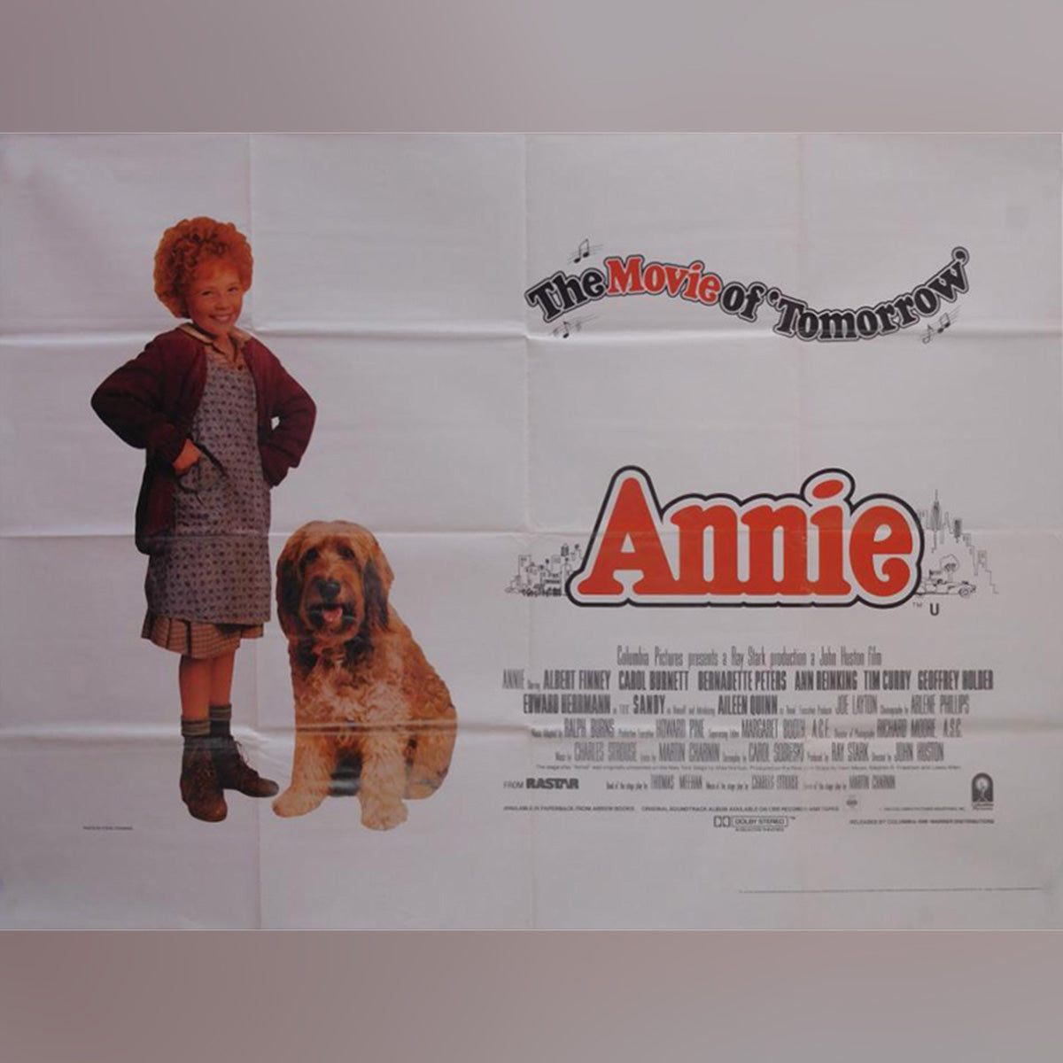 Original Movie Poster of Annie (1982)