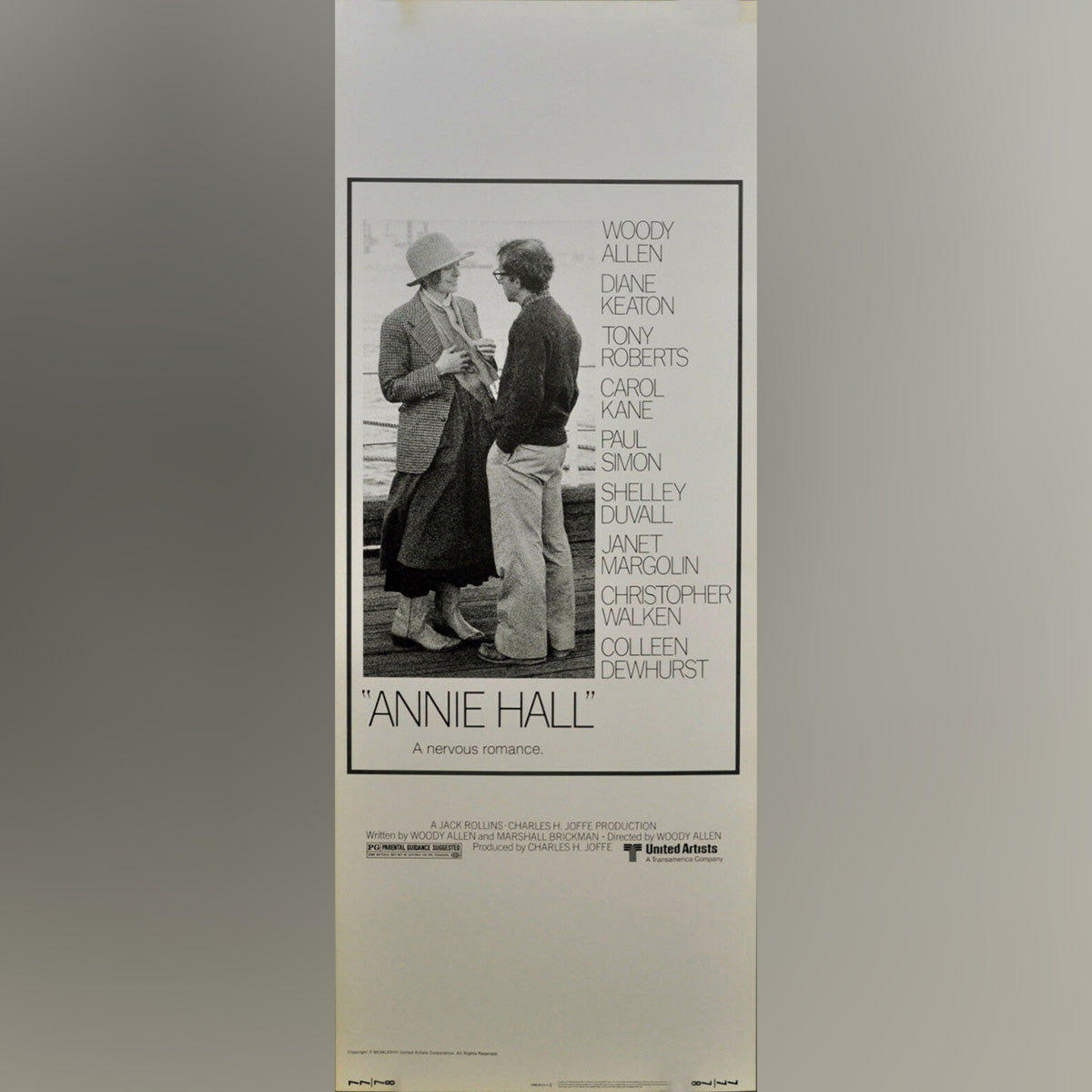 Original Movie Poster of Annie Hall (1977)