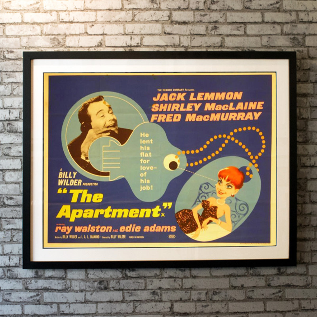Original Movie Poster of Apartment, The (1960)