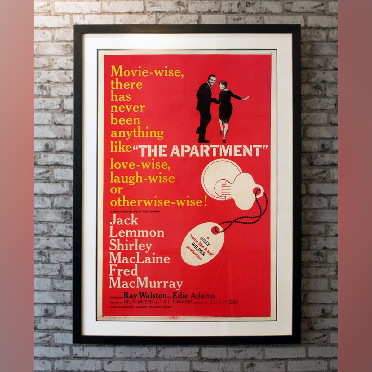 Original Movie Poster of Apartment, The (1960)