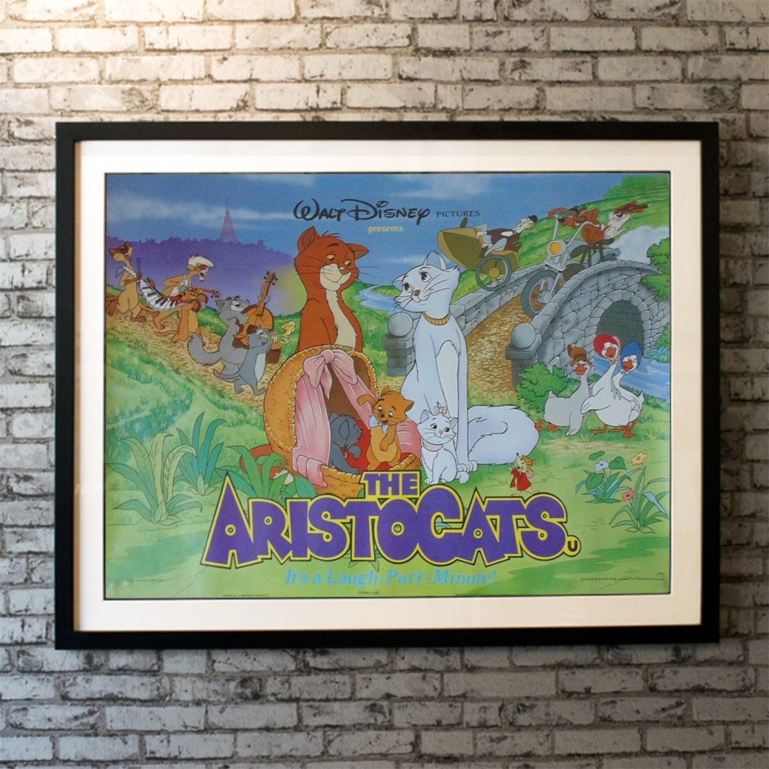 Original Movie Poster of Aristocats, The (1980R)