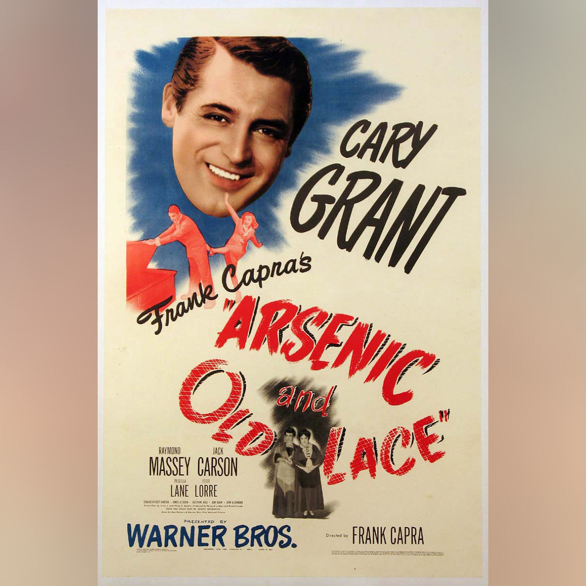 Original Movie Poster of Arsenic And Old Lace (1944)