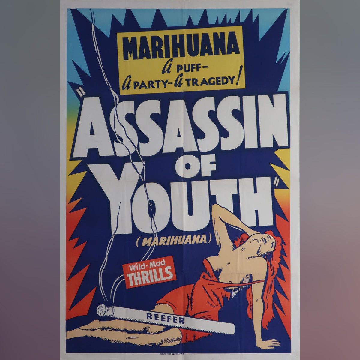 Original Movie Poster of Assassin Of Youth (1938)