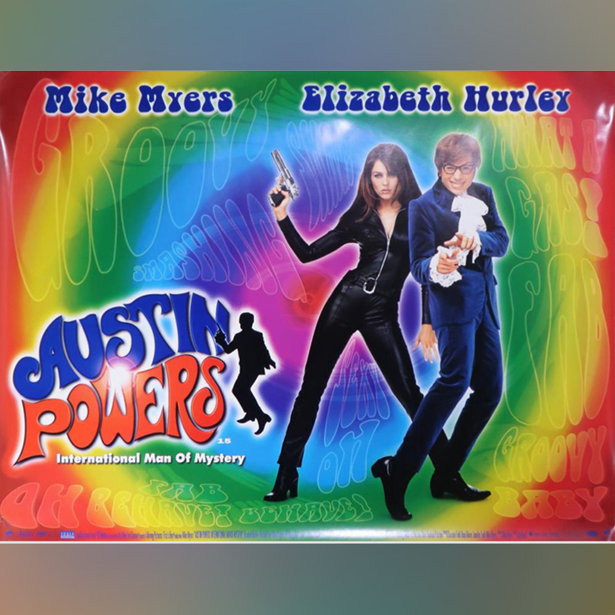 Original Movie Poster of Austin Powers: International Man Of Mystery (1997)