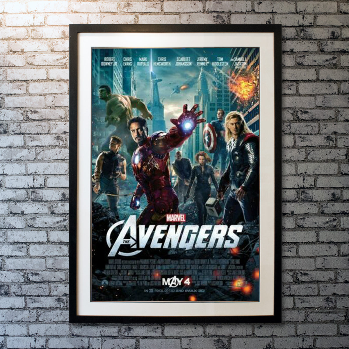 Original Movie Poster of Avengers, The (2012)