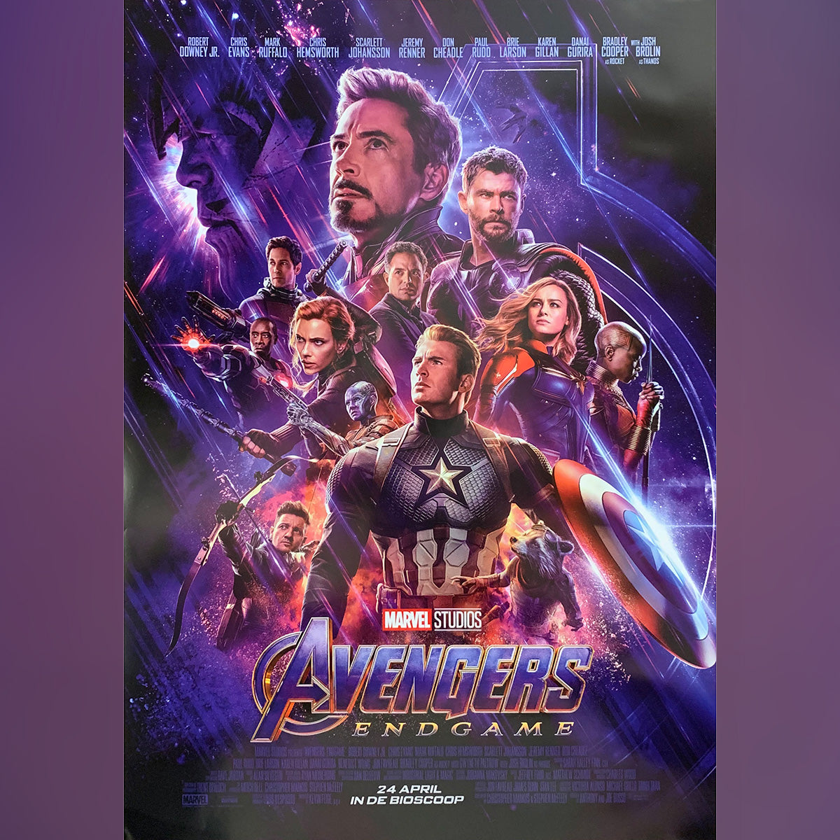 Original Movie Poster of Avengers: Endgame (2019)